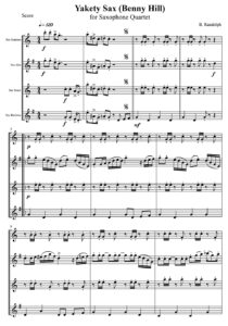 B. Randolph - Yakety Sax (Benny Hill)