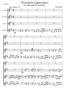 J. Pachelbel - Pachelbel's Canon (Jazz)
