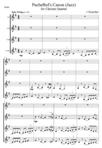 J. Pachelbel - Pachelbel's Canon (Jazz)