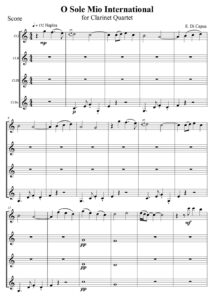 E. Di Capua - O Sole Mio International
