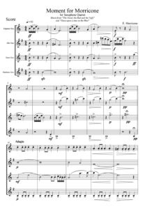 E. Morricone - Moment for Morricone