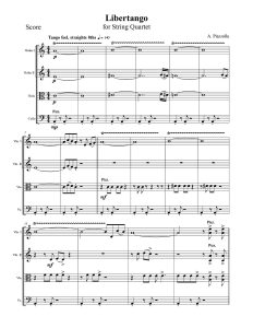 A. Piazzolla - Libertango