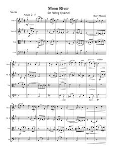 H. Mancini - Moon River