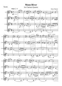 H. Mancini - Moon River