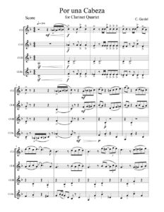 C. Gardel - Por una Cabeza
